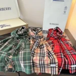 Burberry Vintage Check Cashmere Scarf - Image 2