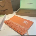 Burberry Equestrian Knight Embroidered Scarf - Image 3