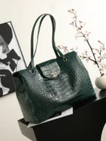 Chanel Supermodel Tote Bag Black Calfskin Gold Double C Logo - Image 2