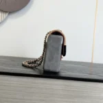 Chanel 26B Two-Tone Suede Handbag 24.5cm - Image 2