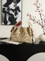 Chanel 25C Spotted Hippie Drawstring Bucket Bag 30cm - Image 2