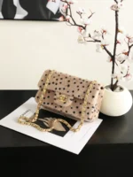 Chanel 26A Leopard Dot Flap Bag - Image 2