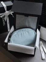 Chanel Coco Beach Canvas Rugby Ball Bag 32cm - Image 2