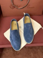 Loro Piana Summer Walk Men's Moccasin Shoes - Image 2