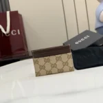 Gucci Primavera Horsebit GG Card Holder 10cm - Image 2