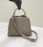 Fendi Mini Peekaboo Selleria Handbag 23cm - Image 2