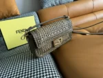 Fendi Baguette Woven Leather Bag 27cm - Image 2