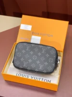Louis Vuitton Monogram Eclipse Toiletry Pouch Small 21cm - Image 2