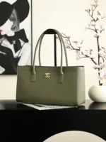 Chanel 26S Cerf Tote Bag Grained Calfskin 39cm - Image 2