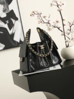 Chanel 25C Drawstring Shopping Bag Small 30cm - Image 2