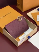 Louis Vuitton Romy Card Holder Monogram Empreinte Bordeaux 12cm - Image 2