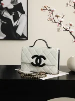 Chanel New 2026 Panda Color Kangpeng Small Wallet Model 6554 16x24x5cm - Image 2