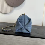 Chanel OHANEL Denim Shoulder Bag 26cm - Image 2