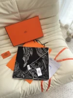 Hermes 2026 Silk-Cashmere Scarf 140x140cm - Image 2