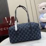 Gucci Generation GG Denim Boston Bag 29cm - Image 2