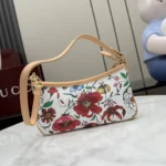 Gucci Generation Flora Print Shoulder Bag with Chain 21cm - Image 2