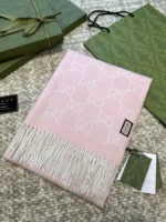 Gucci GG Reversible Cashmere Scarf 47*200cm - Image 2