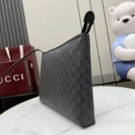 Gucci Essence Classic GG Document Pouch Black 34cm - Image 2
