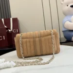 Gucci GG Marmont Vertical Quilted Suede Shoulder Bag 26cm - Image 2