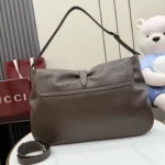 Gucci Jackie 1961 Leather Shoulder Bag 43cm - Image 2
