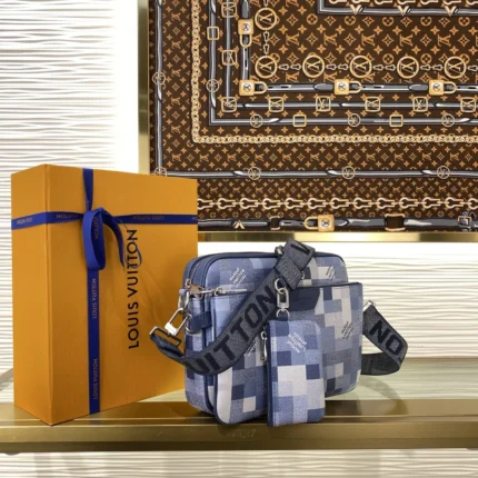 Louis Vuitton Louis Vuitton Petit Damier Knit Wool Scarf product photo