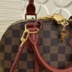 Louis Vuitton Alma BB Damier Monogram Rouge N48279 - Image 2
