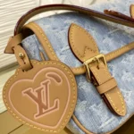 Louis Vuitton Satchel Mini Crossbody Bag Denim M2A647 - Image 2