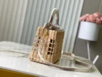 Louis Vuitton Capucines BB Rattan Picnic Bag White N30101 27cm - Image 2