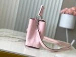 Louis Vuitton Capucines BB Pink Ostrich Crystal LV N85512 27cm - Image 2