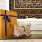 Louis Vuitton Pochette Mia Monogram Embleme Pink M2A382 - Image 2