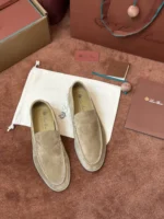 Loro Piana Summer Walk Men's Suede Moccasin FAE8124 H755 - Image 2