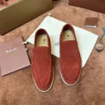 Loro Piana Summer Walk Men's Suede Moccasin FAE8124 L0AU