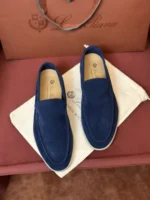 Loro Piana Summer Walk Men's Suede Moccasin FAE8124 WOUC - Image 2