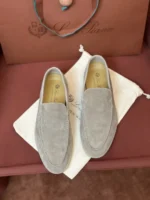 Loro Piana Summer Walk Men's Suede Moccasin FAE8124 D746 - Image 2