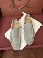 Loro Piana Summer Walk Men's Suede Moccasin FAE8124 D840 - Image 2