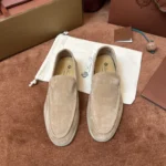 Loro Piana Summer Walk Men's Suede Moccasin FAE8124 DOIW - Image 2