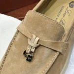 Loro Piana Summer Charms Walk Women's Suede Moccasin FAE5444 D0IW - Image 2