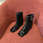 Chanel Quilted Ankle Boots - Image 2