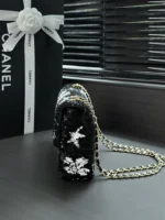 Chanel CF Sequined SO Handbag 21cm - Image 3