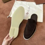 Loro Piana Babouche Walk Men's Suede Mule FAM3488 H026 - Image 3