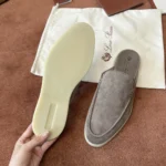 Loro Piana Babouche Walk Men's Suede Mule FAM3488 MOTT - Image 3