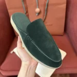 Loro Piana Babouche Walk Men's Suede Mule FAM3488 50SL - Image 3