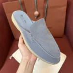 Loro Piana Babouche Walk Men's Suede Mule FAM3488 60HF - Image 3