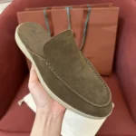 Loro Piana Babouche Walk Men's Suede Mule FAM3488 50UK - Image 3