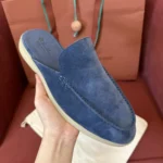 Loro Piana Babouche Walk Men's Suede Mule FAM3488 WOYZ - Image 4