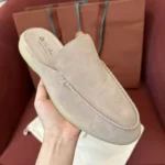 Loro Piana Babouche Walk Men's Suede Mule FAM3488 D840 - Image 4