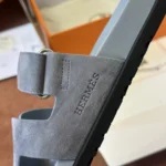 Hermès Chypre Suede Sandal - Image 3