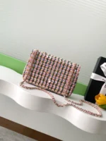 Chanel CF Sequined SO Handbag 21cm - Image 3