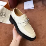 Hermès Kelly Buckle Lace-Up Derby - Image 3