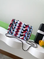 Chanel CF Sequined SO Handbag 21cm - Image 3
